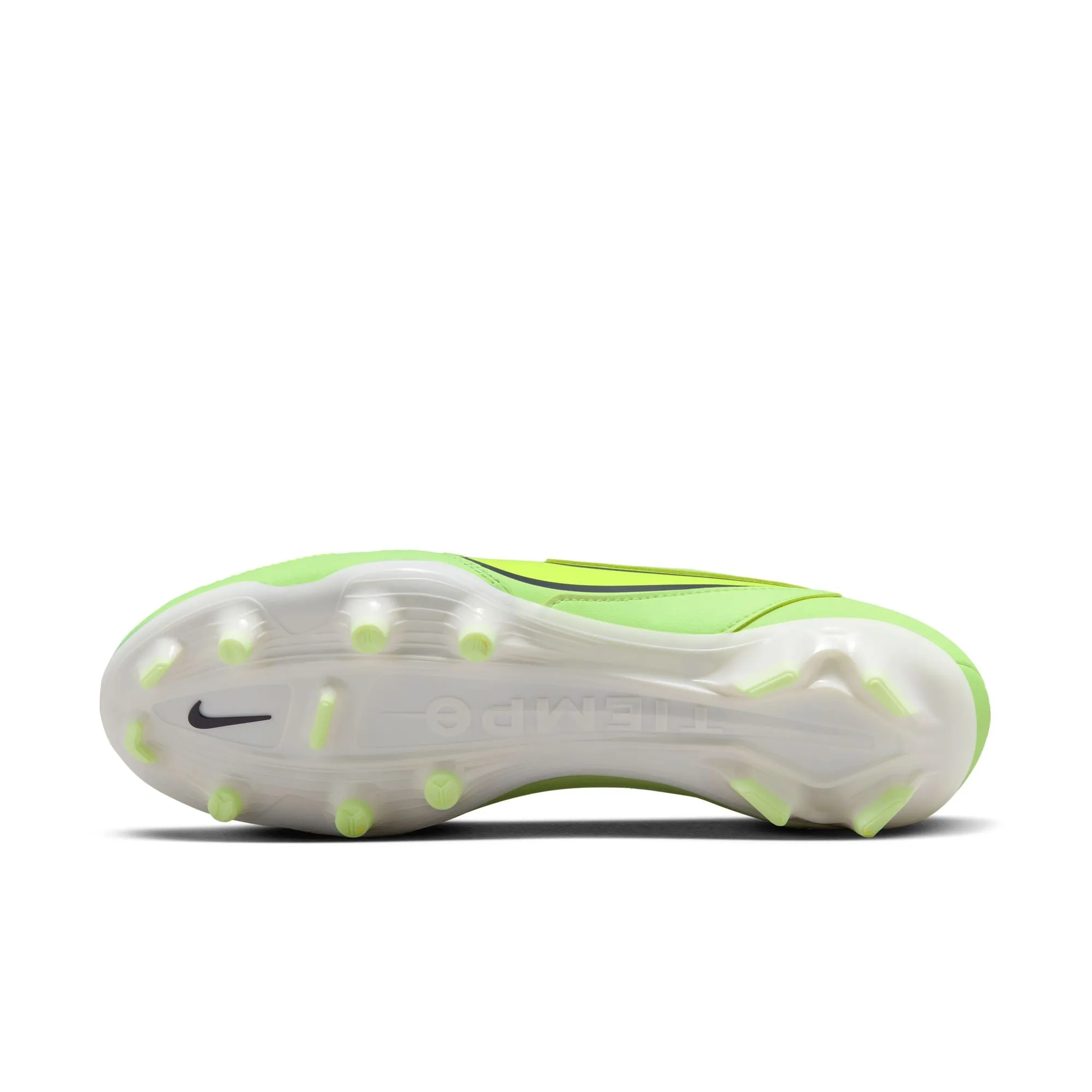 Nike Tiempo Legend 9 Academy FG/MG Firm Ground Soccer Cleat - Yellow/White/Dark Grey