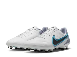 Nike Tiempo Legend 9 Academy FG/MG -	WHITE/BLACK-BALTIC BLUE-PINK BLAST