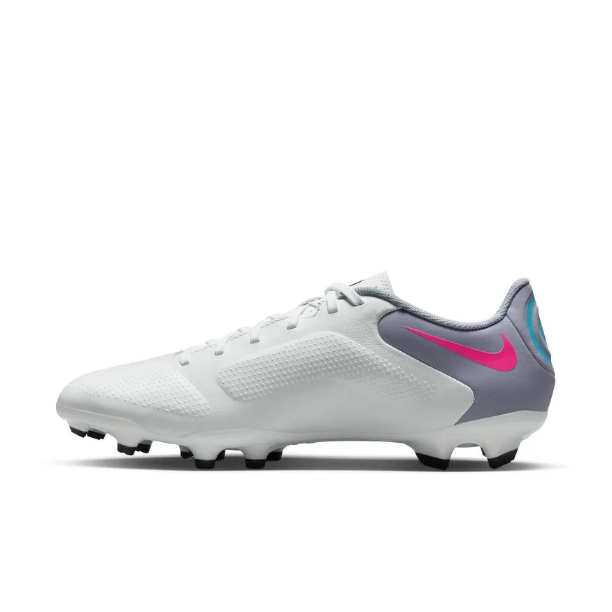 Nike Tiempo Legend 9 Academy FG/MG -	WHITE/BLACK-BALTIC BLUE-PINK BLAST