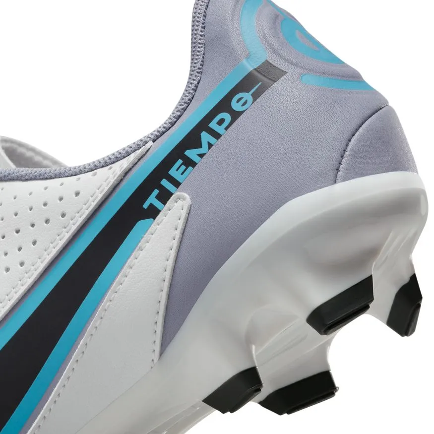 Nike Tiempo Legend 9 Academy FG/MG -	WHITE/BLACK-BALTIC BLUE-PINK BLAST