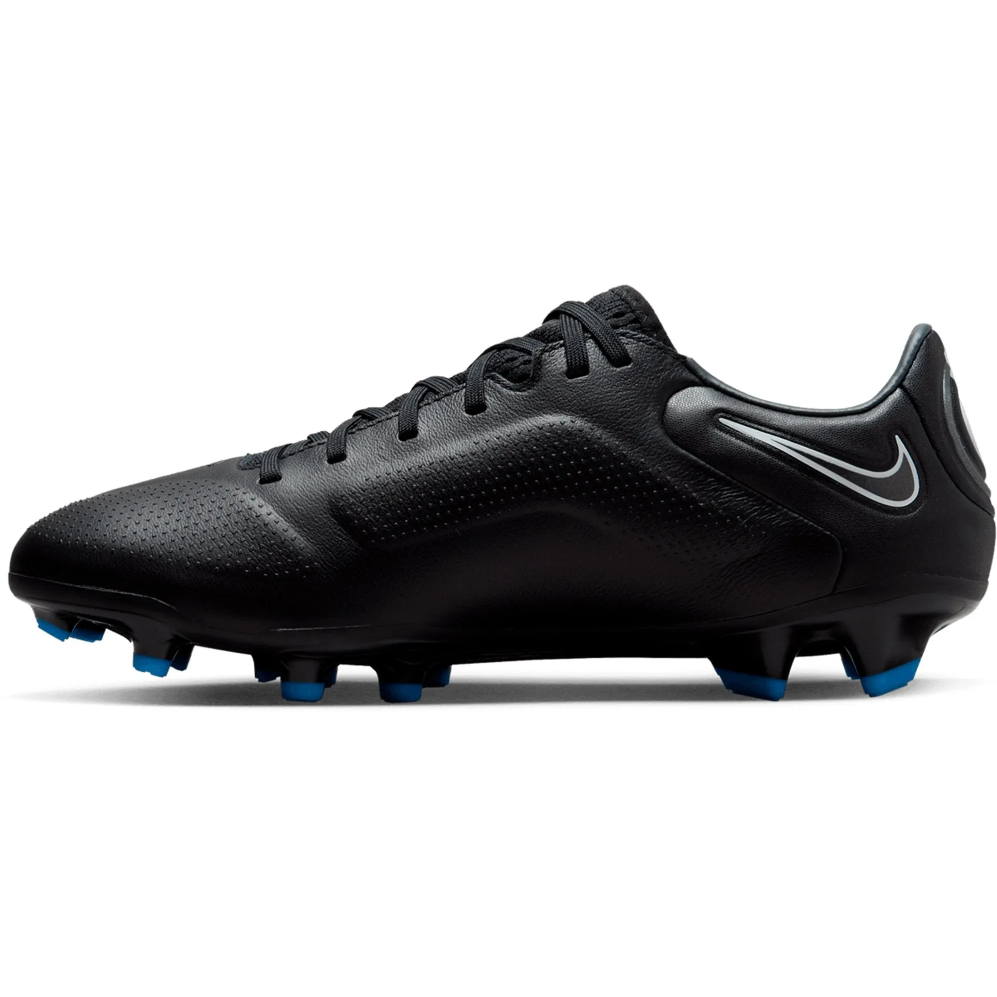 Nike Tiempo Legend 9 Pro FG Firm Ground Soccer Cleats - Black/DarkSmokeGrey/SummitWhite