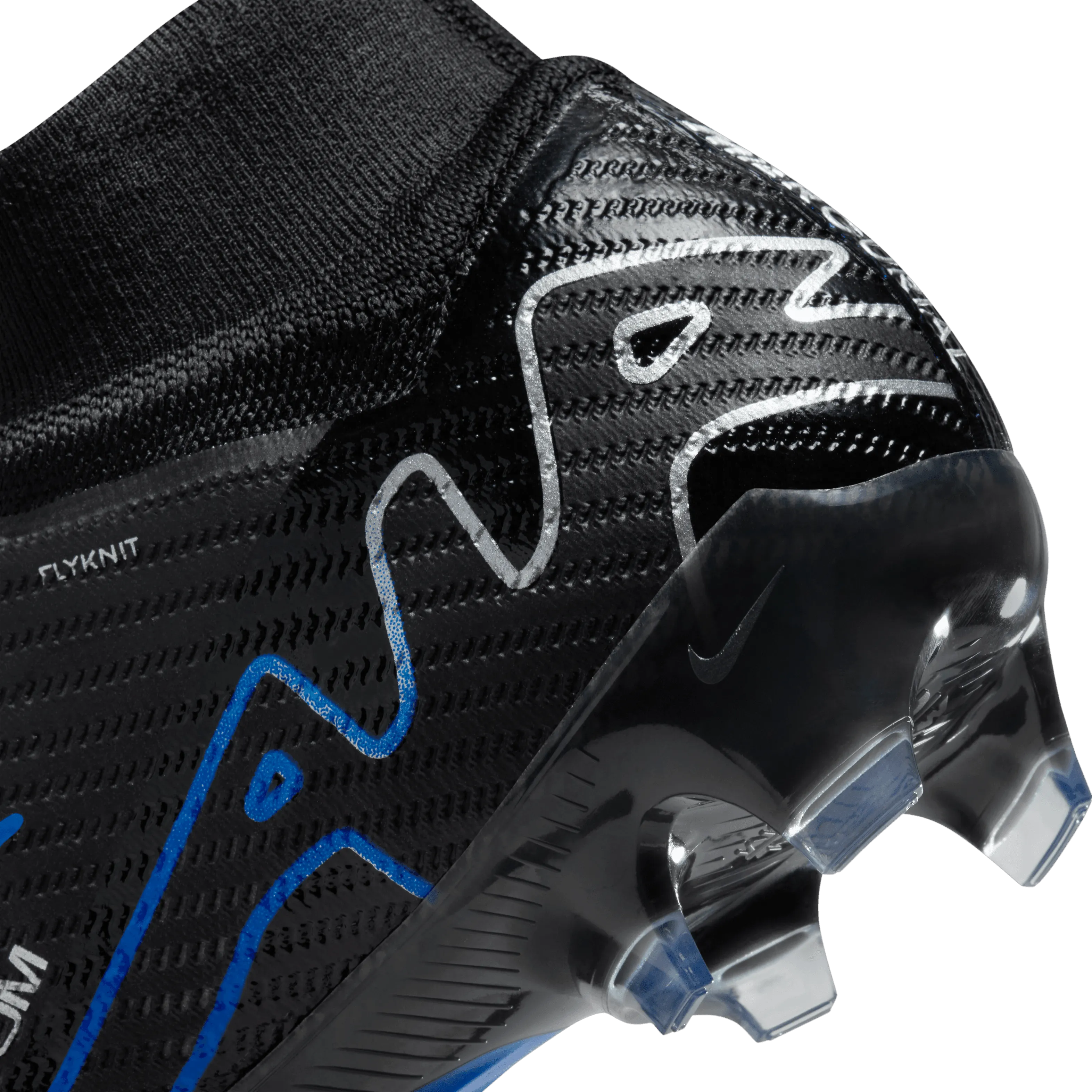 Nike Zoom Mercurial Superfly 9 Elite FG-Black/Blue