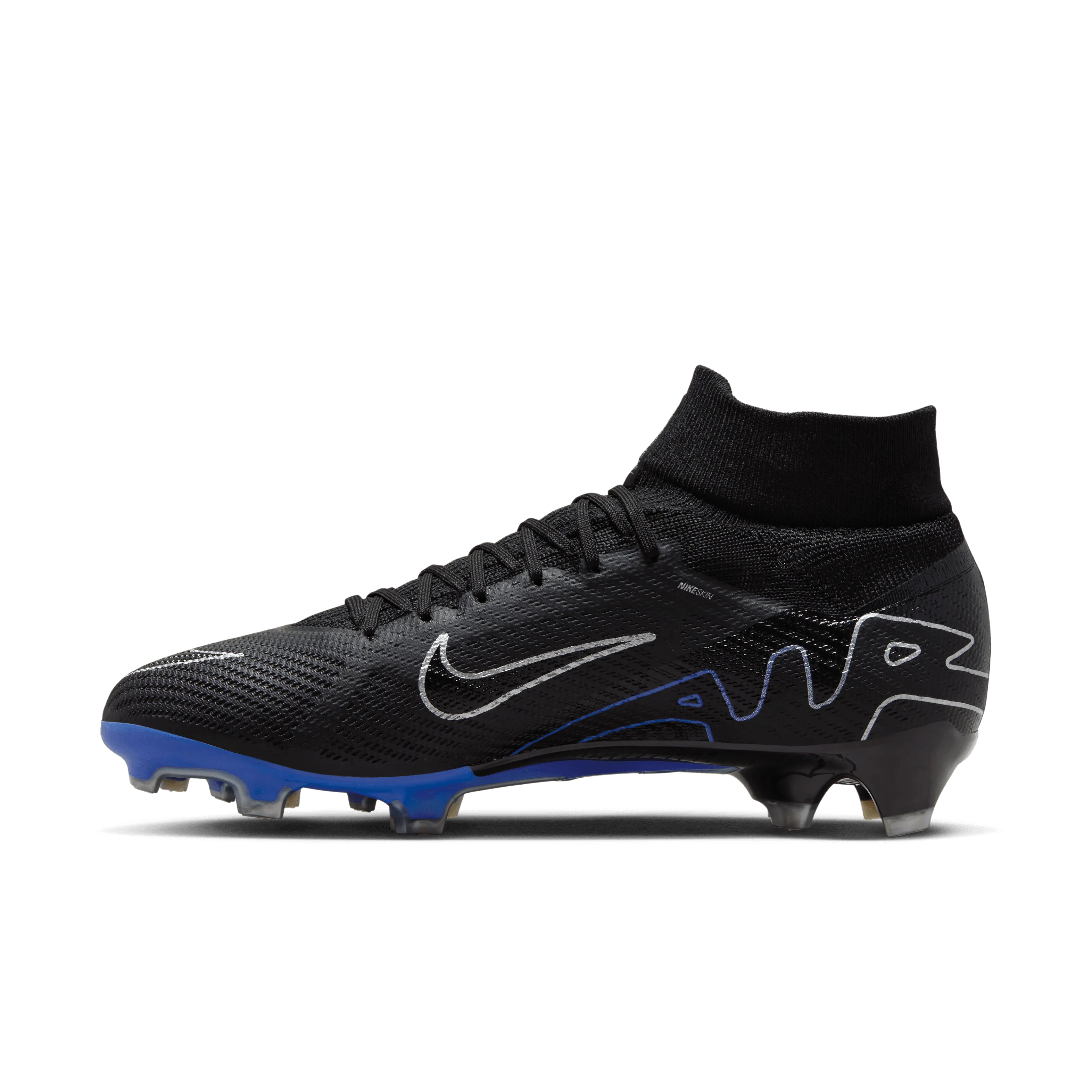 Nike Zoom Mercurial Superfly 9 Pro FG-Black/Blue