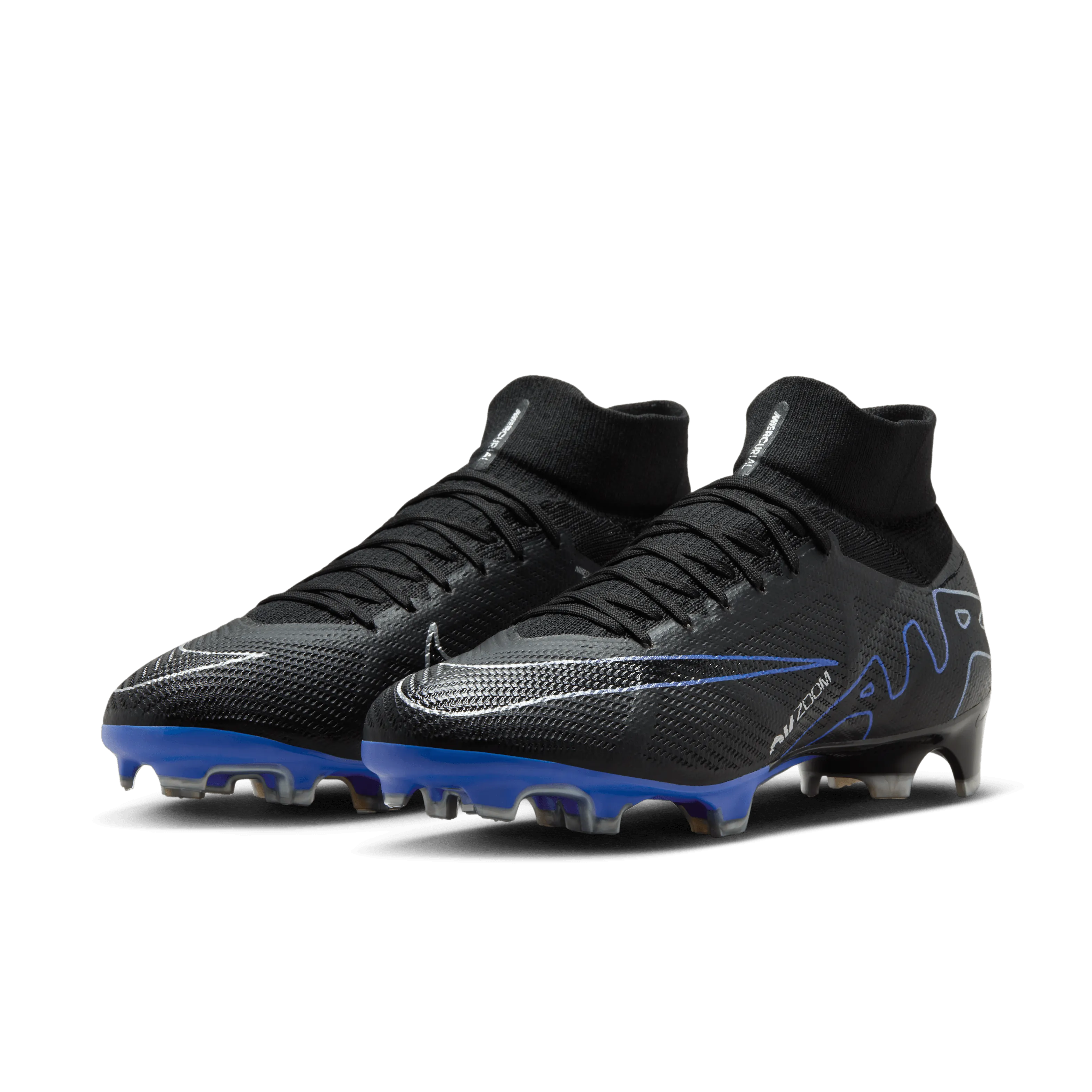 Nike Zoom Mercurial Superfly 9 Pro FG-Black/Blue