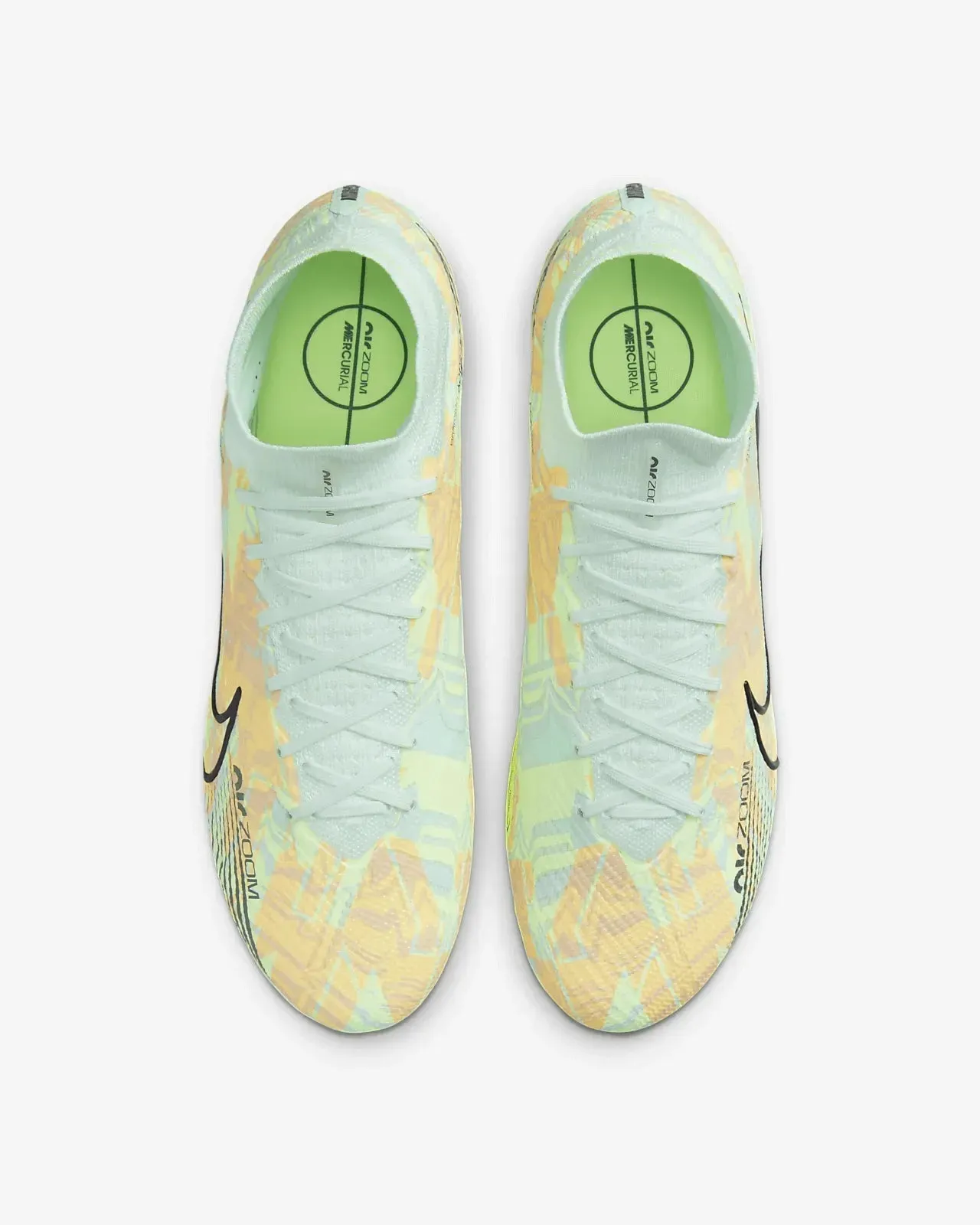 Nike Zoom Superfly 9 Elite FG- Barely Green-Blackened Blue