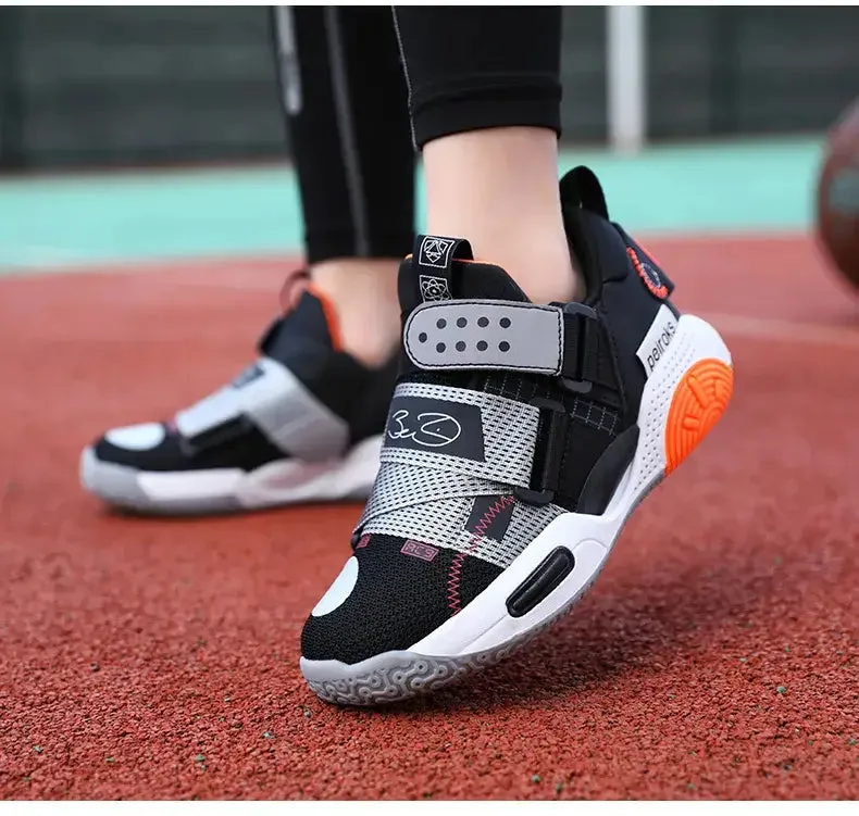 OleOle New Unisex Kids Basketball Shoes - Non-slip Lightweight Outdoor Sneakers (3 years )
