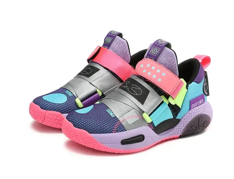 OleOle New Unisex Kids Basketball Shoes - Non-slip Lightweight Outdoor Sneakers (3 years )