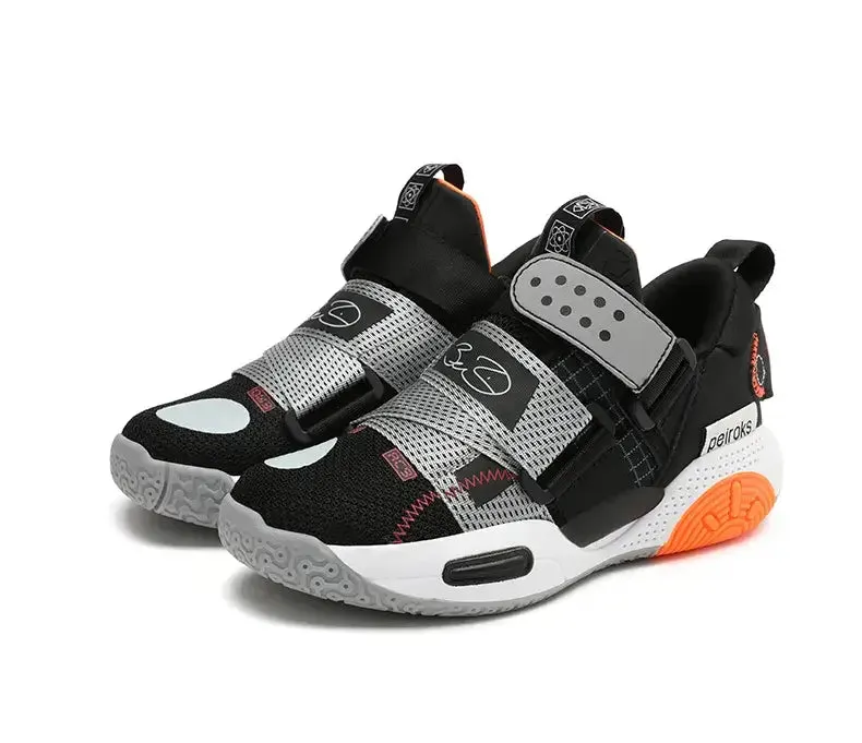 OleOle New Unisex Kids Basketball Shoes - Non-slip Lightweight Outdoor Sneakers (3 years )