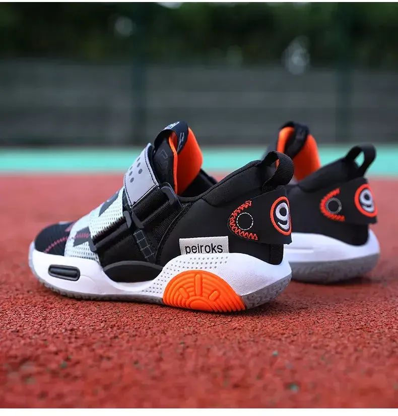 OleOle New Unisex Kids Basketball Shoes - Non-slip Lightweight Outdoor Sneakers (3 years )