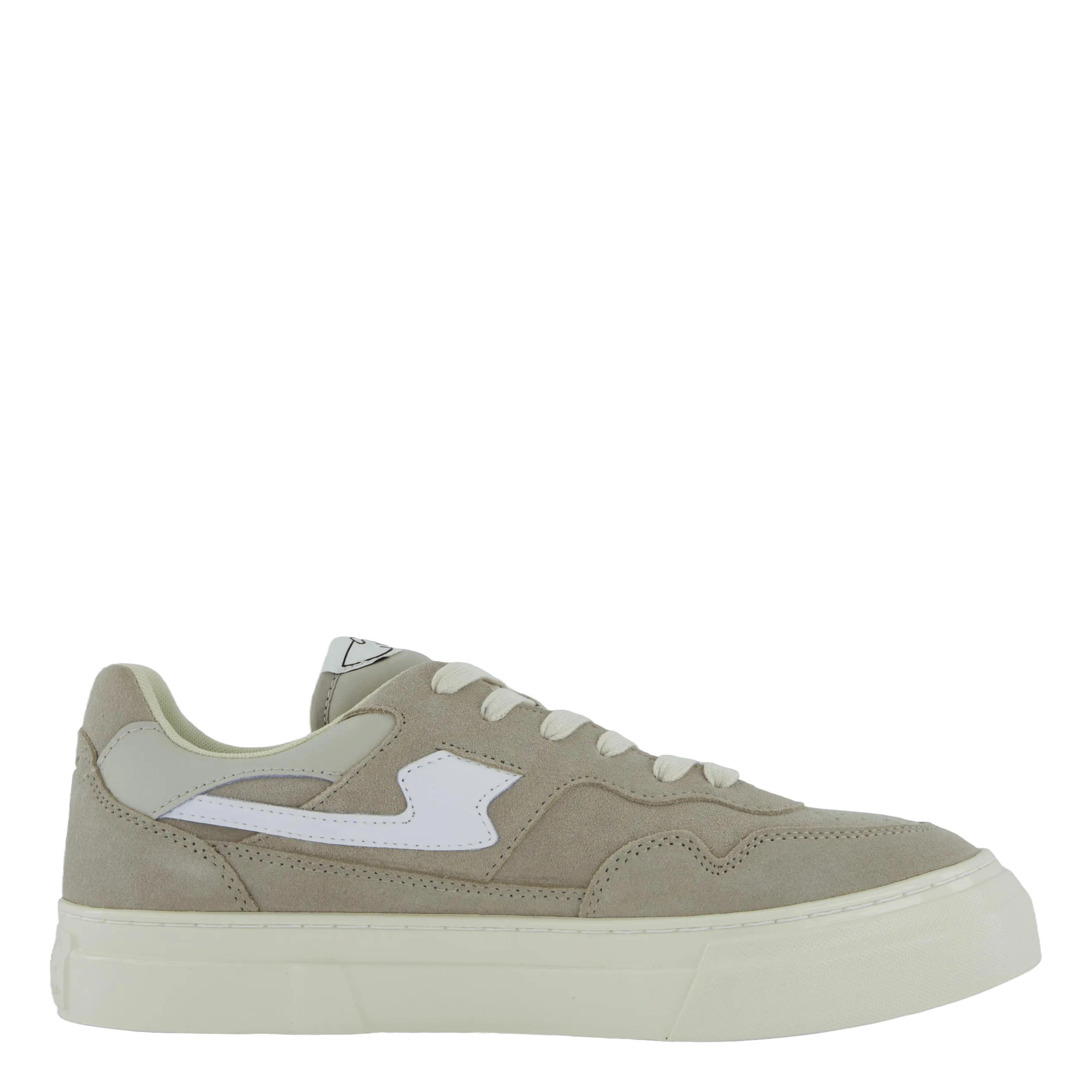 Pearl S-strike Suede Lt Grey & White