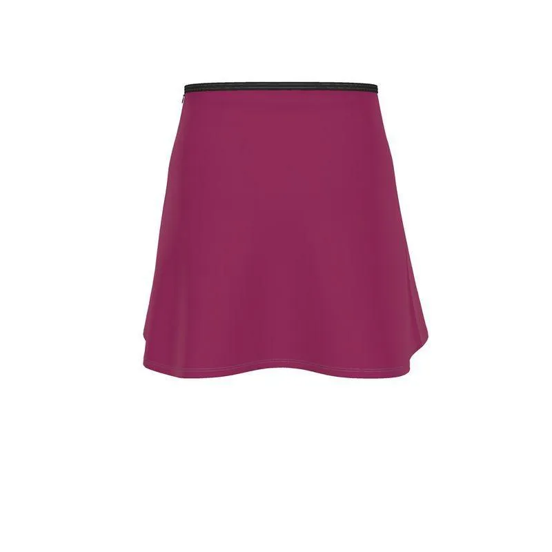 Pena Camelot Red Mini Skater Skirt