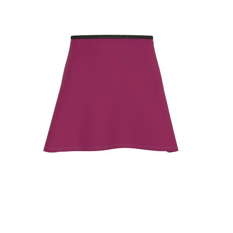 Pena Camelot Red Mini Skater Skirt