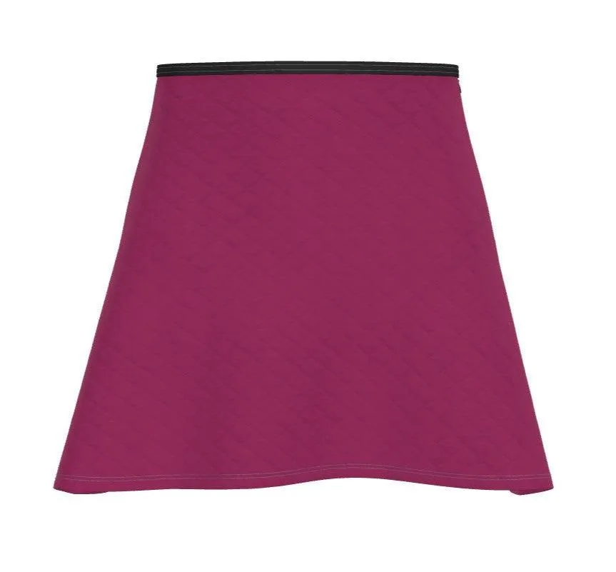 Pena Camelot Red Mini Skater Skirt