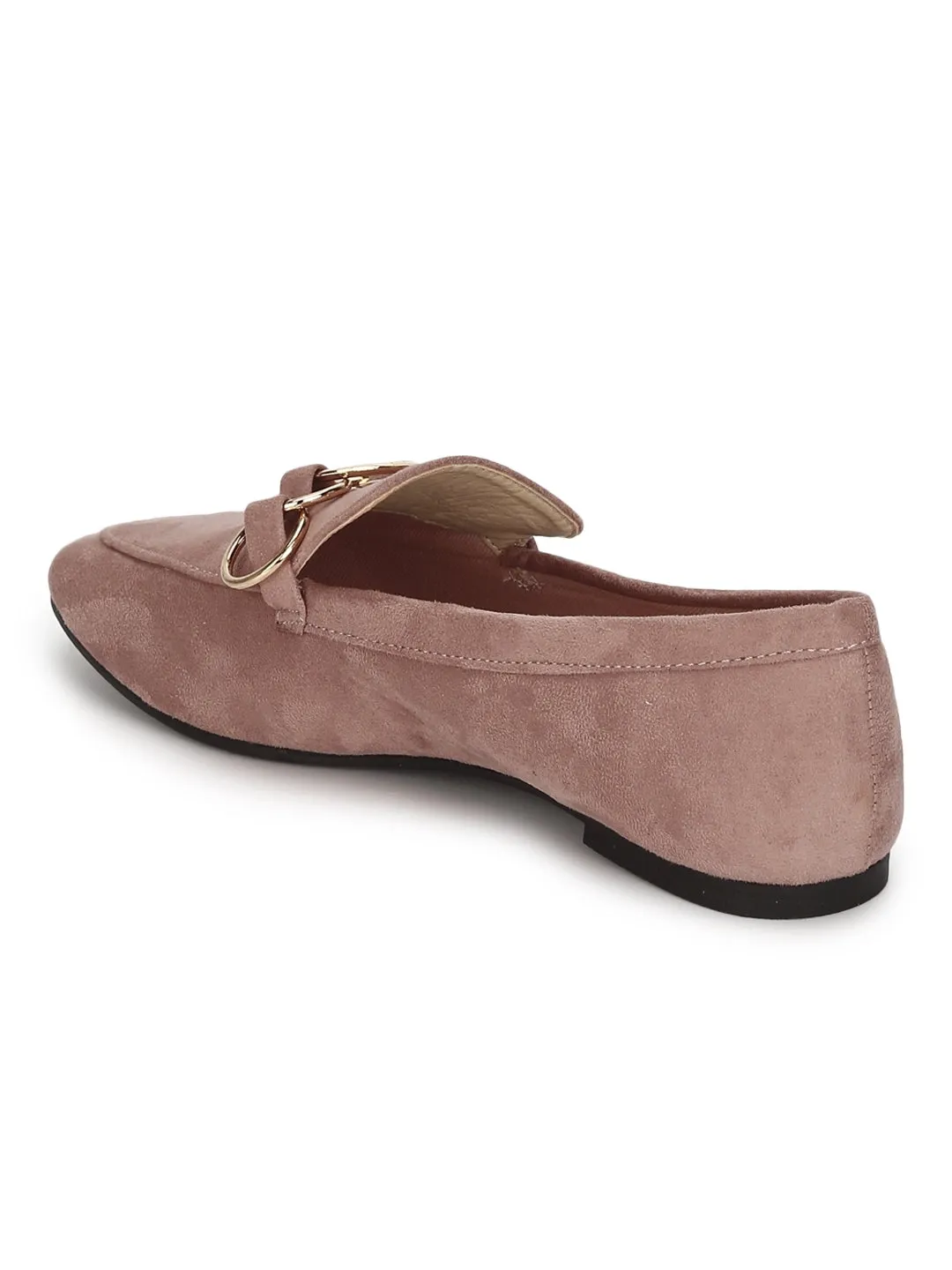 Pink Micro Golden Chain Loafer