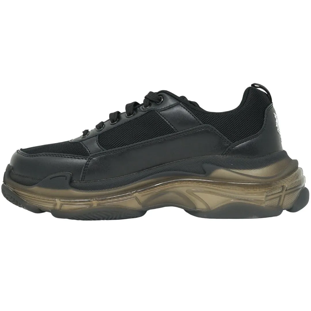 Plein Sport Brand Logo Black Sneakers