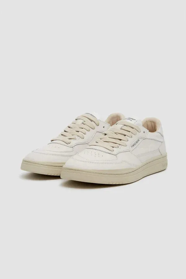 Pompeii Brand Elan Leather Off White