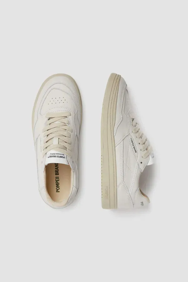 Pompeii Brand Elan Leather Off White
