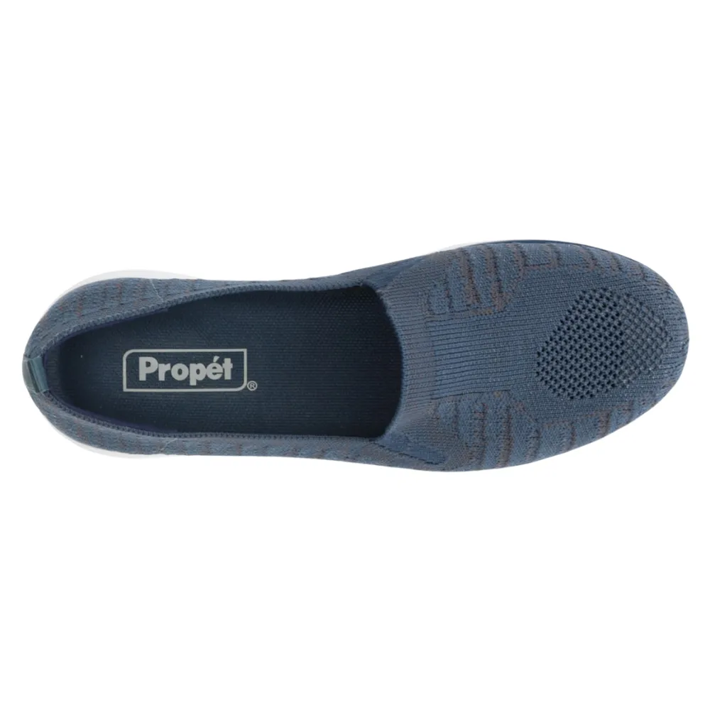 Propet Travelfit Navy/Grey Slip-On (Women's)