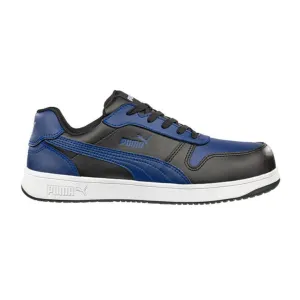 Puma Blue/Black Frontcourt Low Fibreglass Toe Cap Lace Up Safety Shoe (640277) (Pre Order)