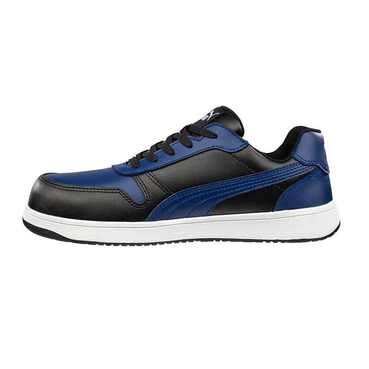 Puma Blue/Black Frontcourt Low Fibreglass Toe Cap Lace Up Safety Shoe (640277) (Pre Order)