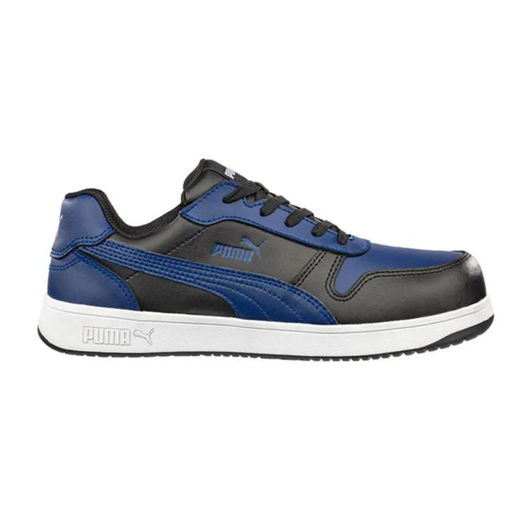 Puma Blue/Black Frontcourt Low Fibreglass Toe Cap Lace Up Safety Shoe (640277) (Pre Order)