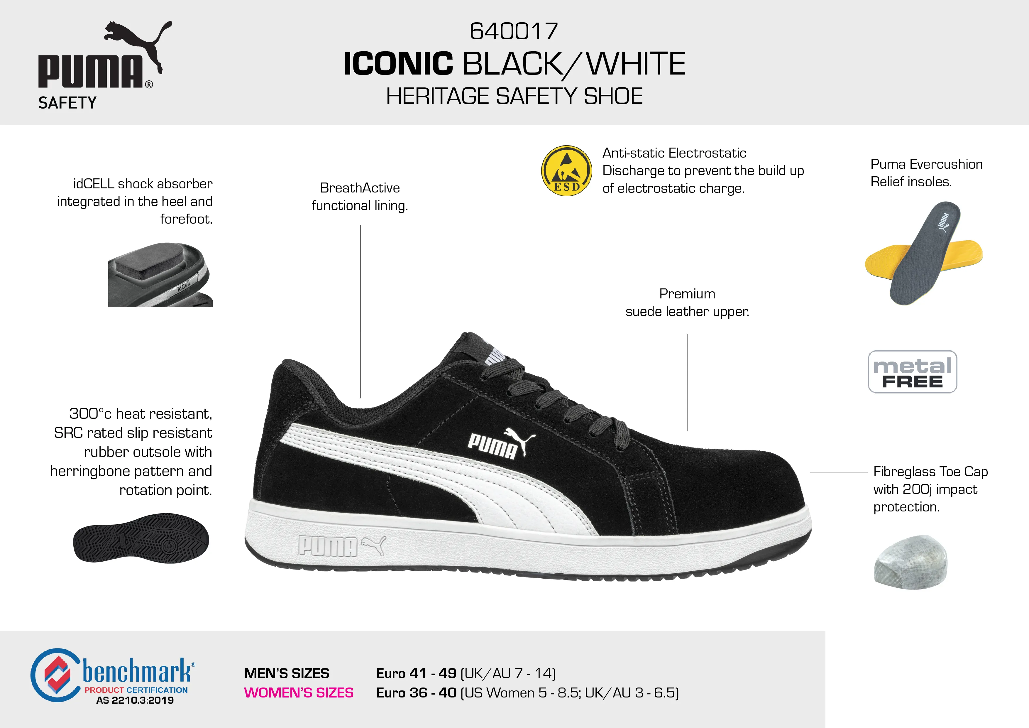 PUMA Iconic Black/White (PUM640017)