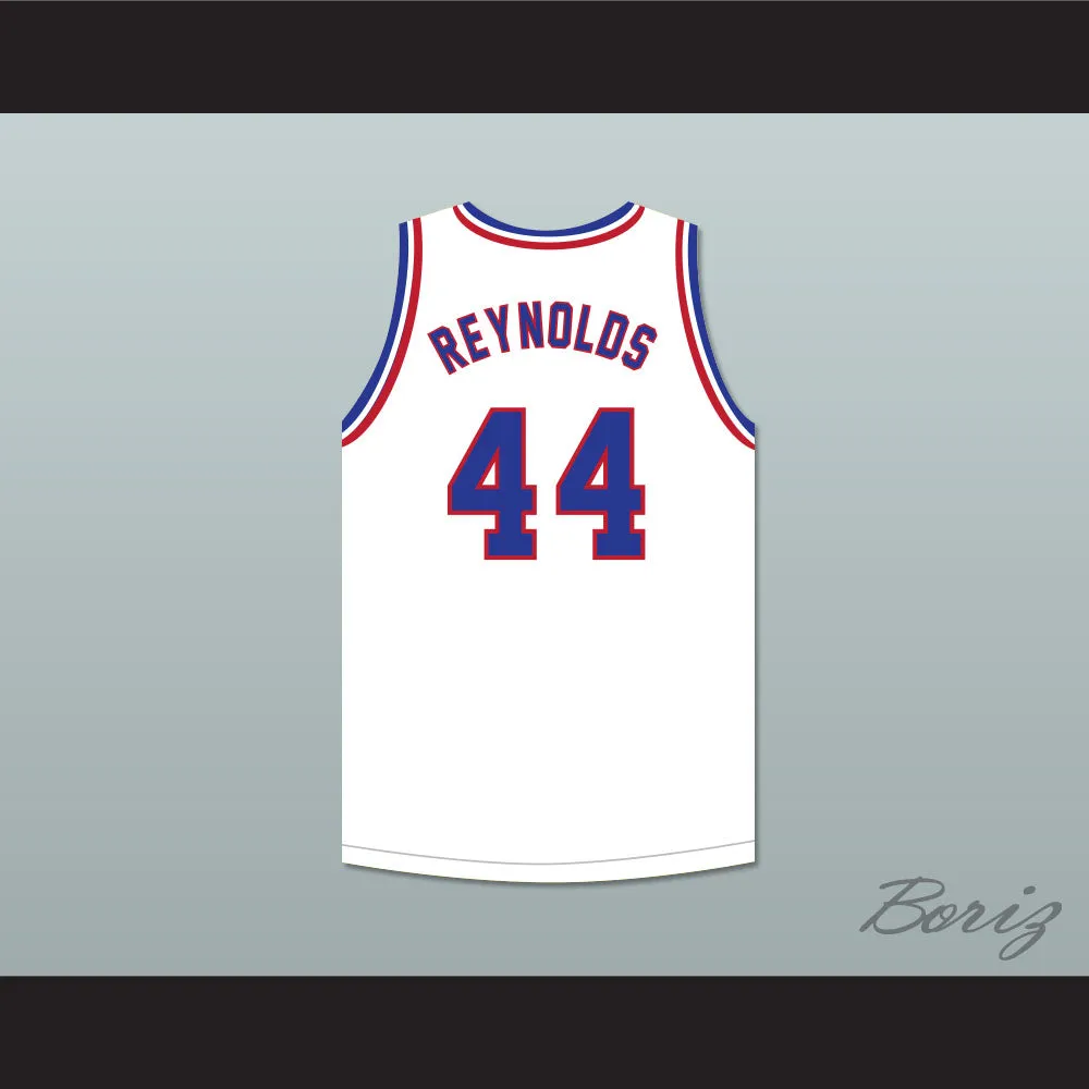 Reggie Reynolds 44 Will Foster High School Patriots White Basketball Jersey The Red Sneakers 2