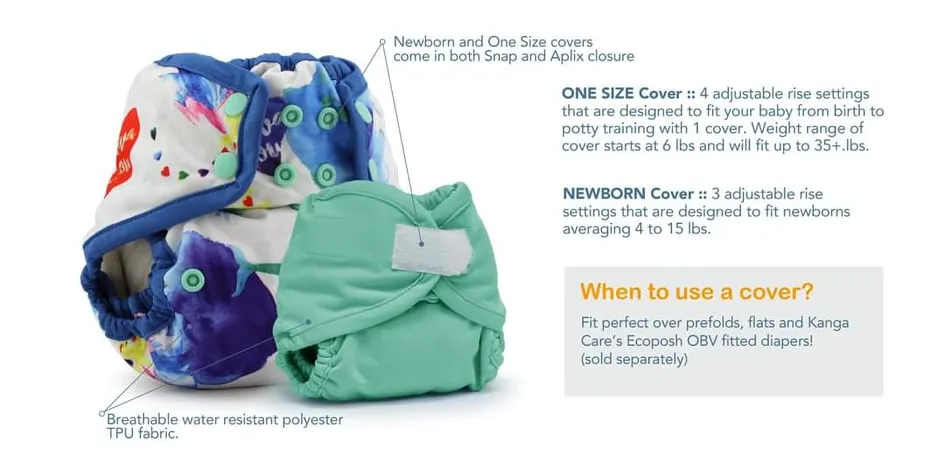 Retro Trial - Newborn Flats Cloth Diaper Bundle