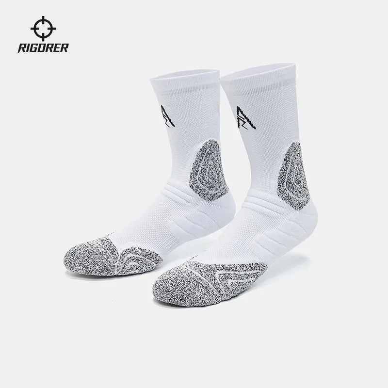 Rigorer AR logo  Socks Pro 'White/Grey' [Z123340303]