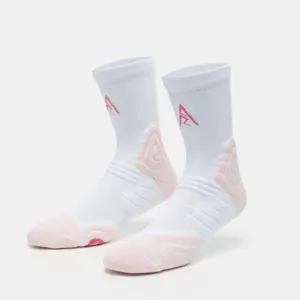 Rigorer AR logo Socks  'White/Pink' [Z123340303]