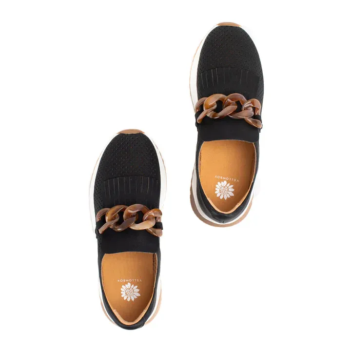 Riska Slip on Loafer-Black