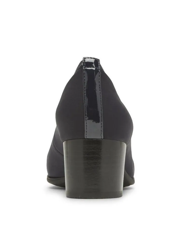 Rockport Aravon Womens Career Dress Pump Navy Lycra CH8977