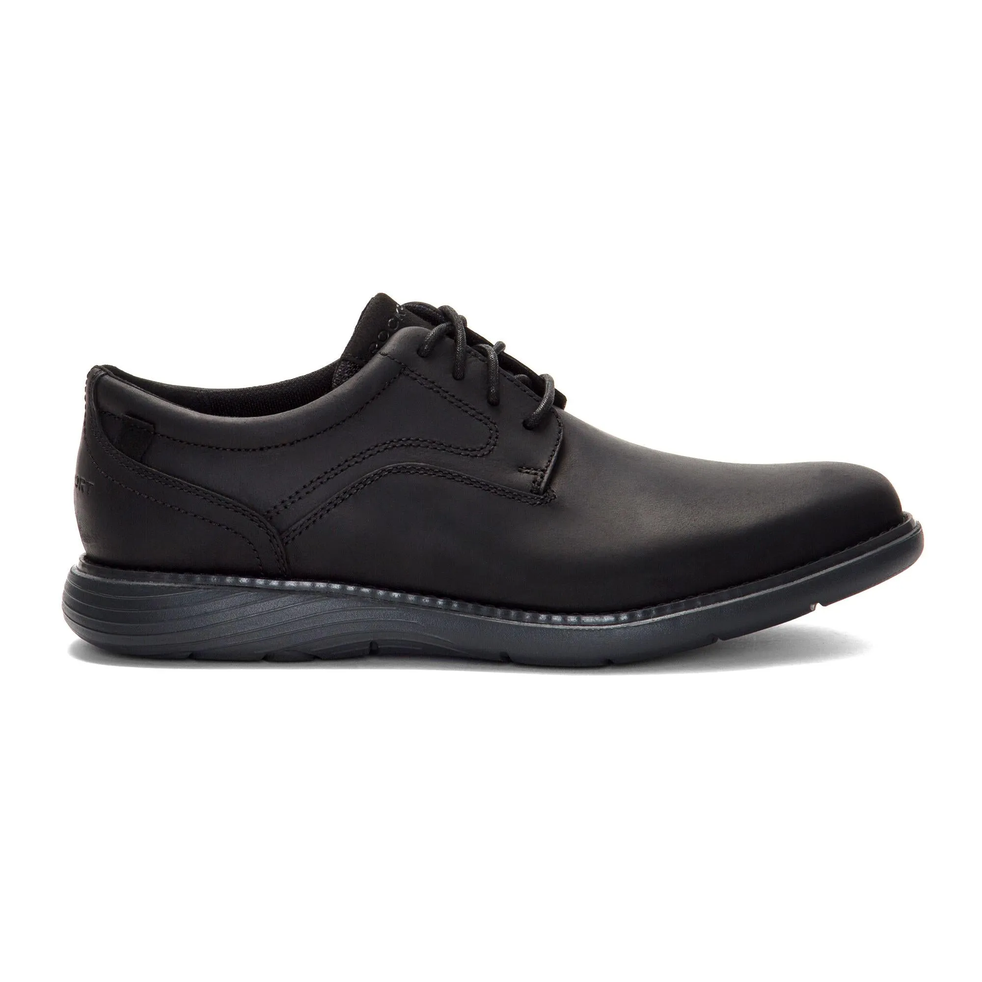 Rockport  Men's Garett Plain Toe Black W