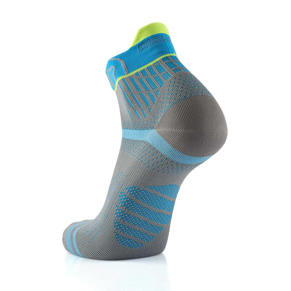 Running socks - Run Feel grey/turquoise