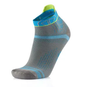 Running socks - Run Feel grey/turquoise