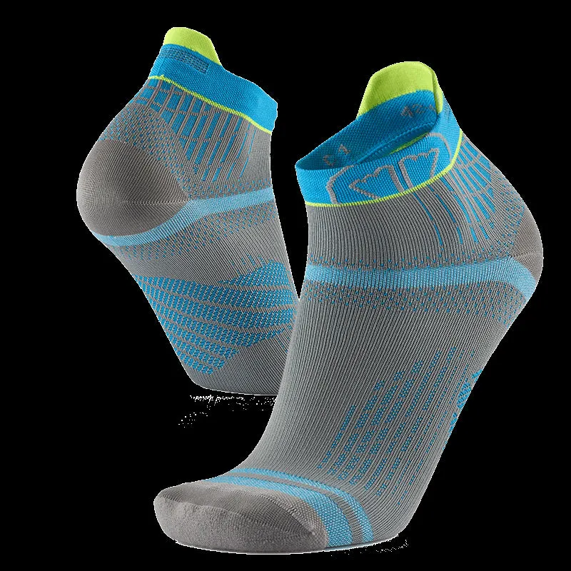 Running socks - Run Feel grey/turquoise