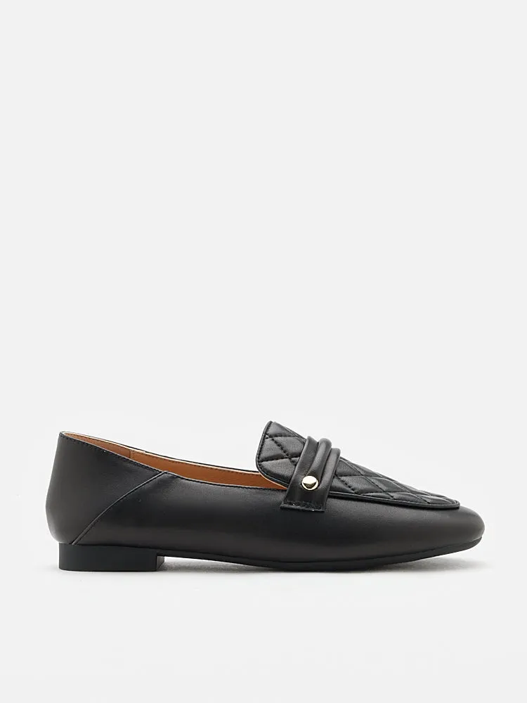 Sandra Quilted Loafers
