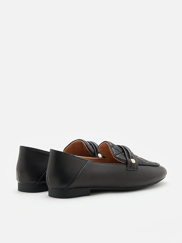 Sandra Quilted Loafers