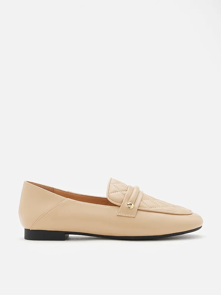 Sandra Quilted Loafers