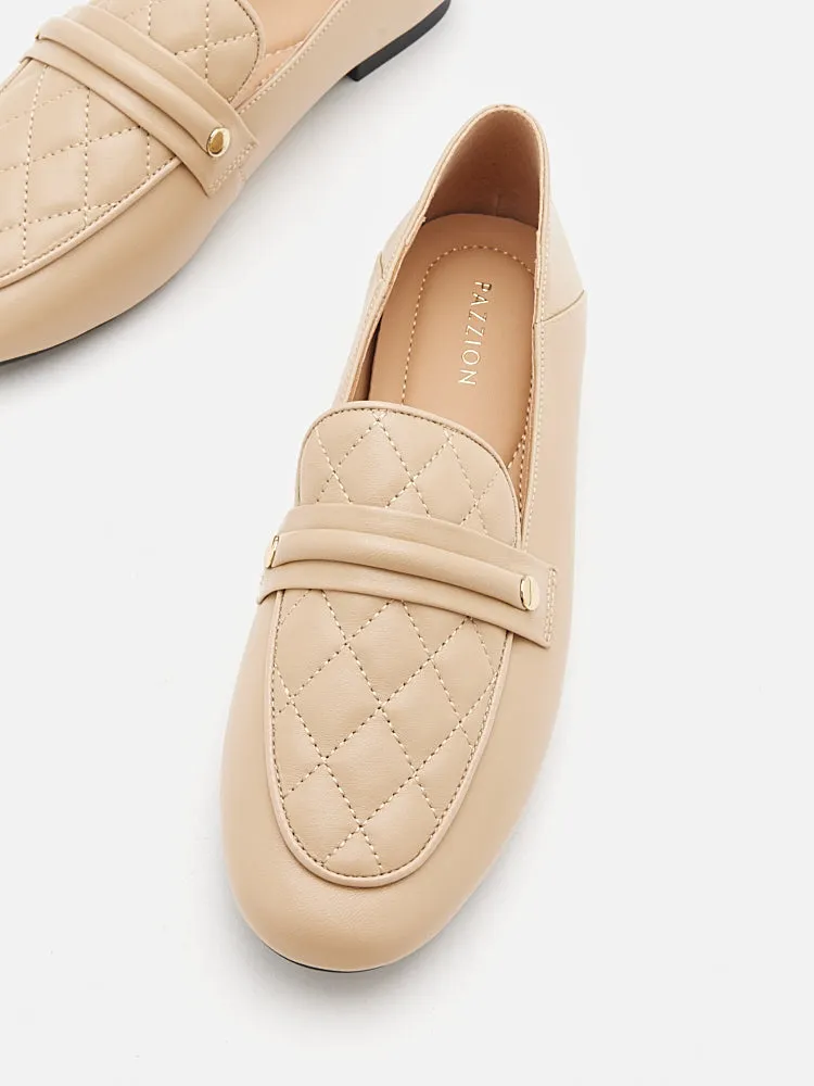 Sandra Quilted Loafers