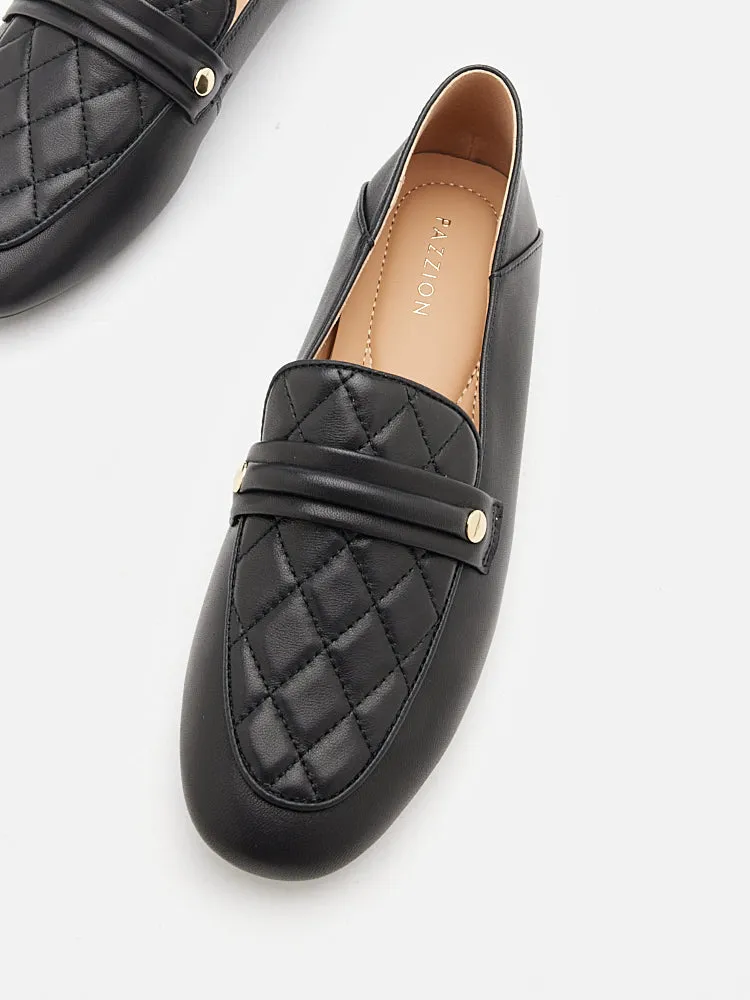 Sandra Quilted Loafers