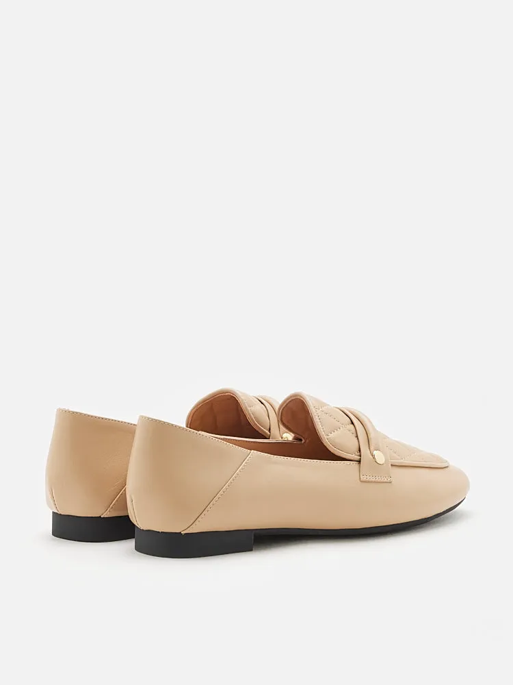 Sandra Quilted Loafers