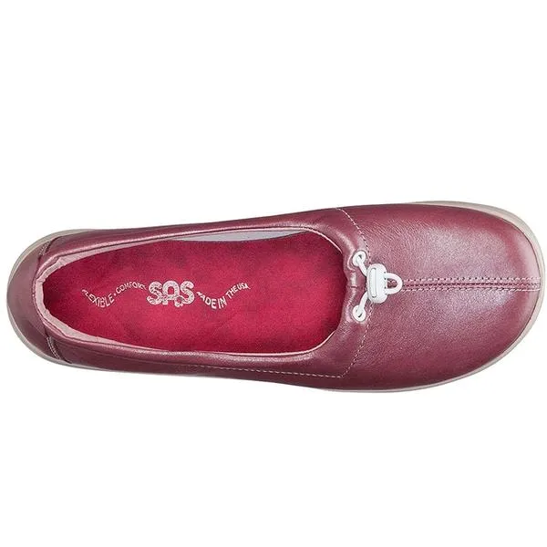SAS Funk Loafer in Rose Leather (Women's)