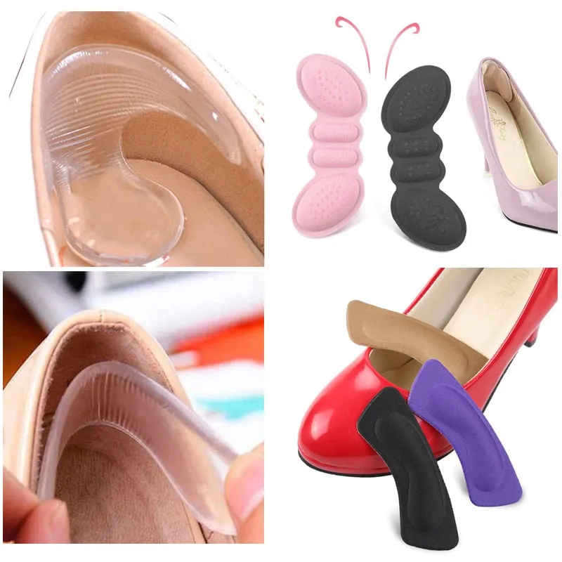 Silicone Gel Insoles for Shoes Anti Slip Cushion Pad Insoles Inserts High Heel Insole for Shoe Inserts Pads Relief Pain