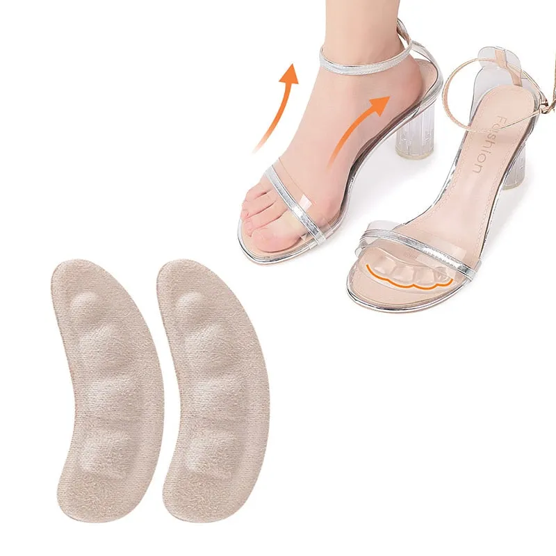 Silicone Gel Insoles for Shoes Anti Slip Cushion Pad Insoles Inserts High Heel Insole for Shoe Inserts Pads Relief Pain