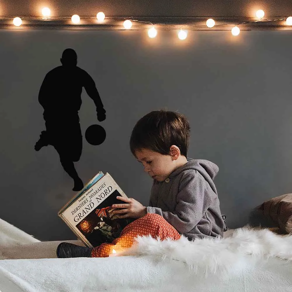 Soccer Silhouette I Wall Decal (5 Sizes Available)