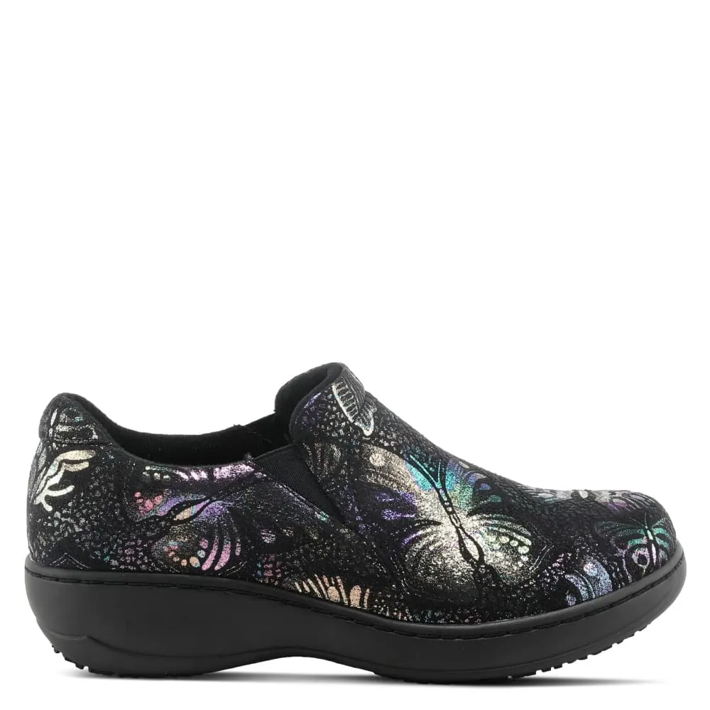 Spring Step Shoes Winfrey Flutter Women's Slip On Black Multi