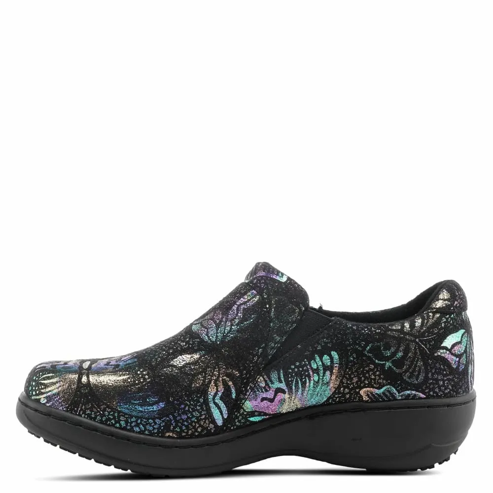 Spring Step Shoes Winfrey Flutter Women's Slip On Black Multi
