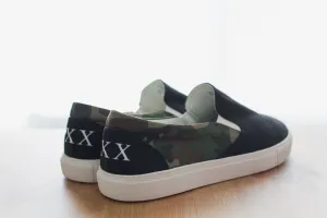 Straight Edge Camo Slip On