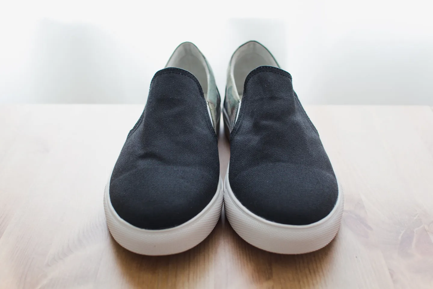 Straight Edge Camo Slip On